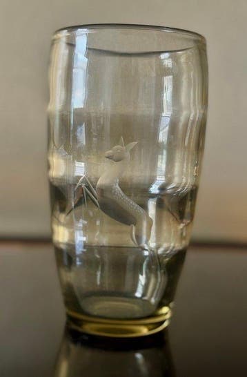Kosta - Elis Bergh - Vaas - Glas, kunstglas - Zeldzame