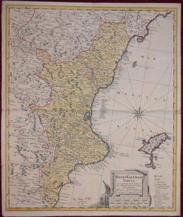 Spanje - Valencia, Ibiza; D.T. Lopez / Homann Heirs - Regni, Boeken, Nieuw