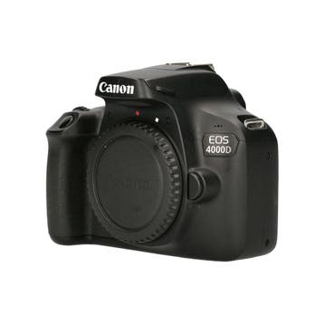 Canon EOS 4000D met garantie, Ophalen of Verzenden, Gebruikt