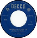vinyl single 7 inch - The Fouryos - Eenzaamheid Doet Alt..., Cd's en Dvd's, Verzenden, Zo goed als nieuw
