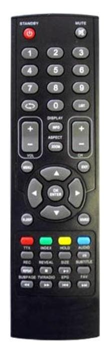Afstandsbediening Qmedia ql3252c, Ophalen of Verzenden, Nieuw, Origineel