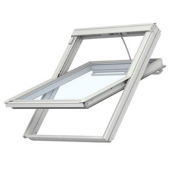 VELUX dakraam GGL CK04 elektrisch wit gelakt 55x98 cm, Verzenden, Nieuw