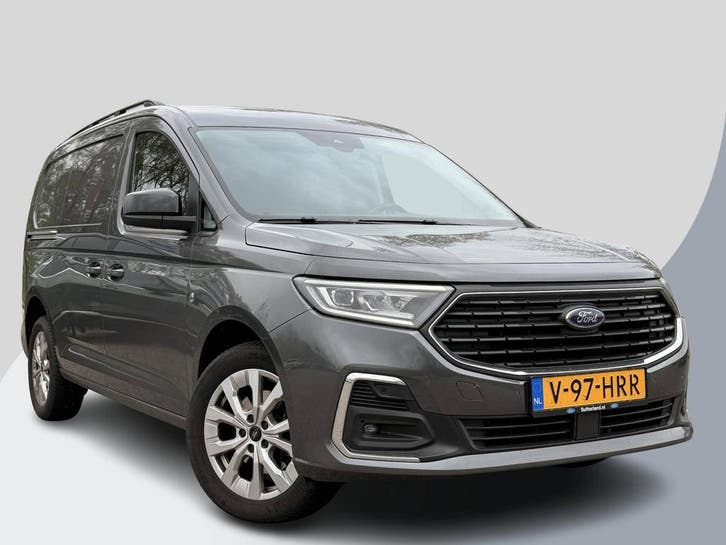 Ford Transit Connect 2.0 EcoBlue L2 Limited, Auto's, Bestelauto's, Lease, Automaat, Overige kleuren, Financial lease, Kunstmatig leder
