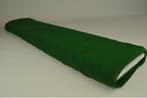 Donkergroen chiffon stof  - 15 of 50 meter rol, 120 cm of meer, Ophalen of Verzenden, Polyester, Groen