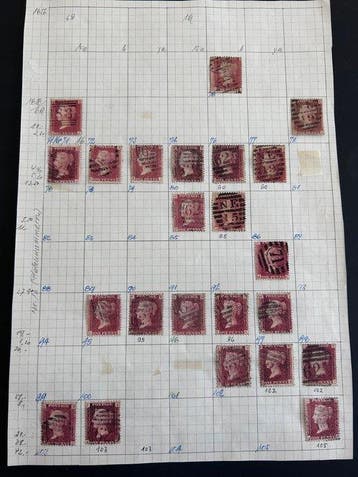 Groot-Brittannië 1841/1971 - Klassiekers uit Engeland, Postzegels en Munten, Postzegels | Europa | UK, Gestempeld