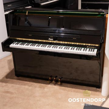 Rösler 110 PE Messing Piano, Muziek en Instrumenten, Zo goed als nieuw, Zwart