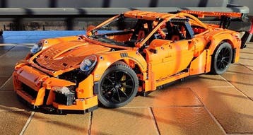 Lego Set - 42056 - Technic - Porsche GT3, Nieuw