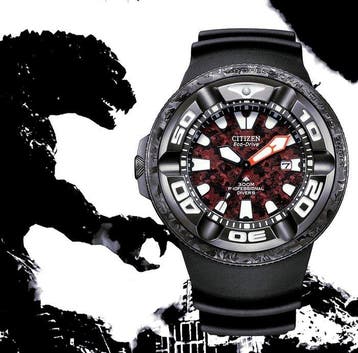 Citizen - Divers Eco Drive 300 BAR GODZILLA - Limited, Sieraden, Tassen en Uiterlijk, Horloges | Heren, Nieuw
