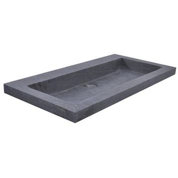 Wiesbaden Raw Wastafel Enkel zonder Kraangat - 80x46x5cm -, Ophalen of Verzenden, Nieuw