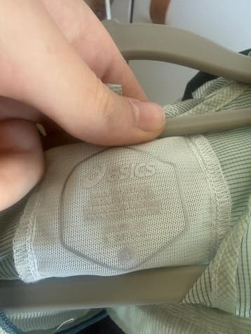 Asics Windjas – Mintgroen – Maat S, Kleding | Dames, Jassen | Zomer, Verzenden, Zo goed als nieuw, Maat 36 (S), Asics