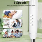 Ventilator staand - Statiefventilator - Staande ventilator -, Verzenden, Zo goed als nieuw