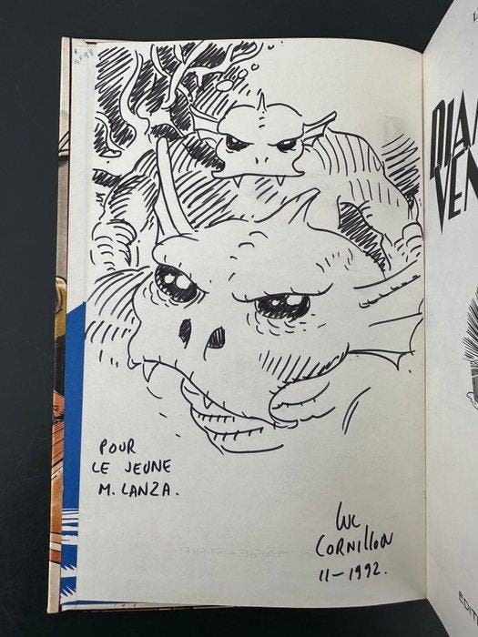 Diamants Vengeurs + dédicace - C - 1 Album - Eerste druk -, Boeken, Stripboeken