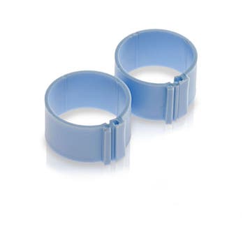 Pluimvee ring 6 mm licht blauw, Dieren en Toebehoren, Ophalen of Verzenden, Nieuw