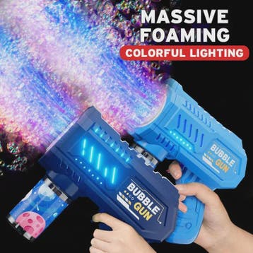Automatische Bellenblaas Machine met Kleurrijke LED Verlicht, Verzenden, Nieuw