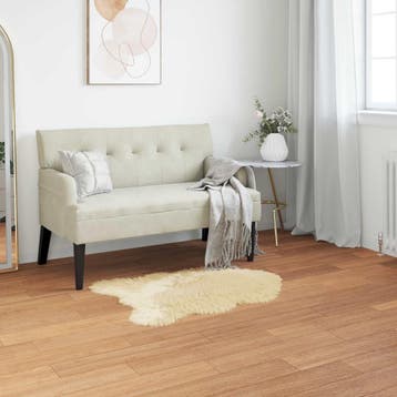 vidaXL Tapijt van imitatie TAFALLA Crèmekleurig 80 x 120 cm, Verzenden, Nieuw, Crème