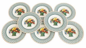 Villeroy & Boch - RARE Assiettes Luxe - Tafelservies (8) -