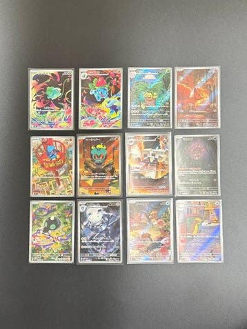 Pokémon - 12 Mixed collection - Scarlet & Violet - Mega, Nieuw