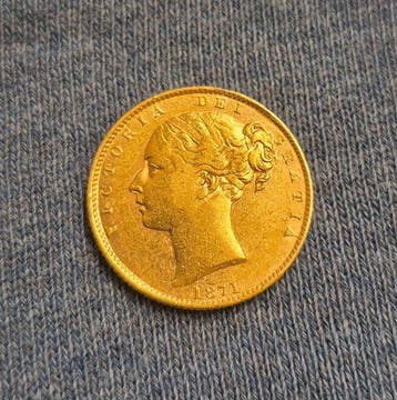 Verenigd Koninkrijk. Victoria. Sovereign 1871 London
