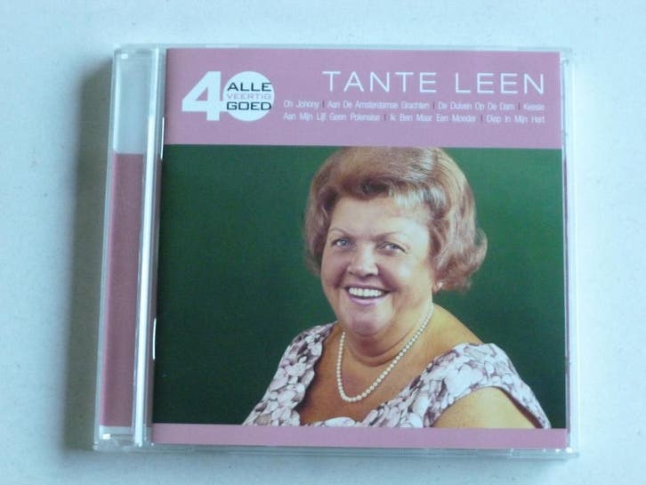 Tante Leen - Alle 40 Goed (2 CD), Cd's en Dvd's, Cd's | Nederlandstalig, Zo goed als nieuw, Ophalen of Verzenden