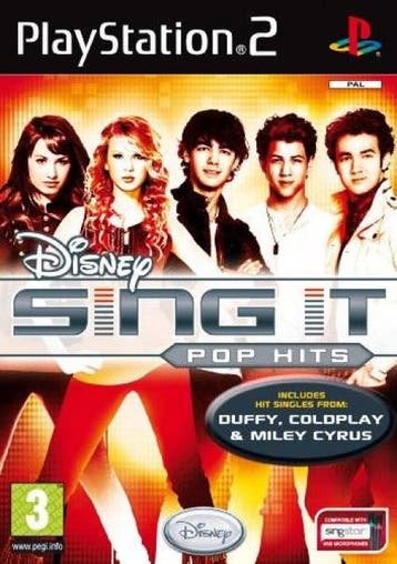 Disney Sing It Pop Hits (PlayStation 2), Verzenden, Gebruikt