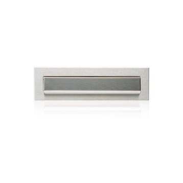 Joma briefplaat 315x90 mm - RVS, Verzenden, Nieuw