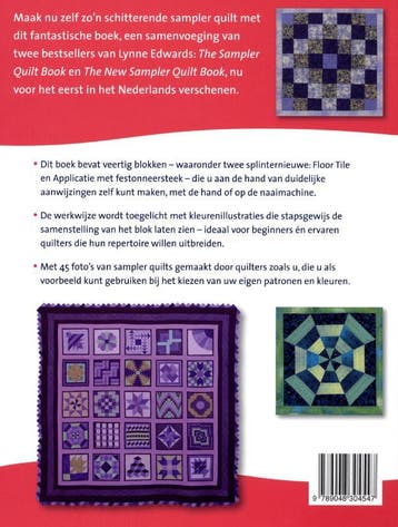 Sampler quilts 9789048304547 Lynne Edwards, Boeken, Verzenden, Zo goed als nieuw, Lynne Edwards