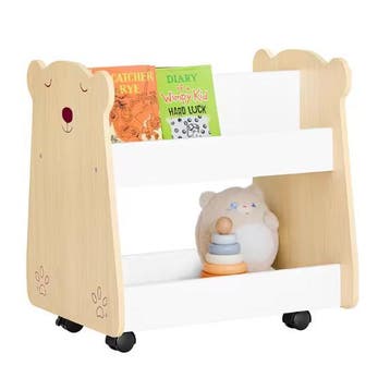 Kinderopbergkast met Wielen voor Boeken en Speelgoed, Verzenden, Nieuw
