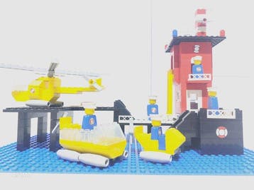 Lego Set - 369 - City, Classic, Legoland - Coast Guard, Nieuw