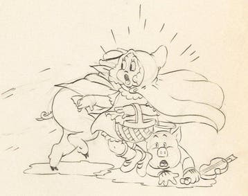 Walt Disney – Fifer Pig, Fiddler Pig, en Roodkapje, Nieuw