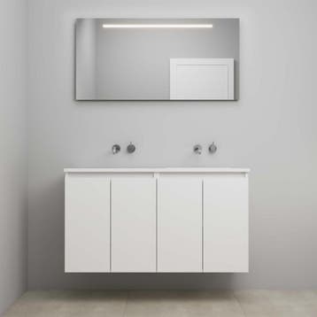 On-Line Badkamermeubelset - 120 cm - Bouwpakket - Greeploos, Ophalen of Verzenden, Nieuw