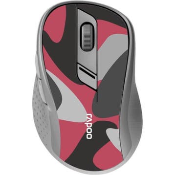 Rapoo M500 Multi-mode Wireless Rood, Verzenden, Zo goed als nieuw