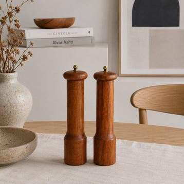 Scandinavisch met Italiaans maalwerk - Peper- en zoutstel -