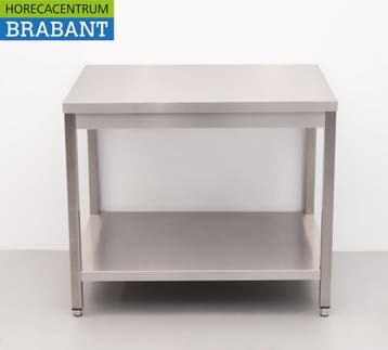 HCB RVS Werktafel Tafel Basic-line 100 x 70 x 88 cm Horeca, Ophalen of Verzenden, Nieuw in verpakking