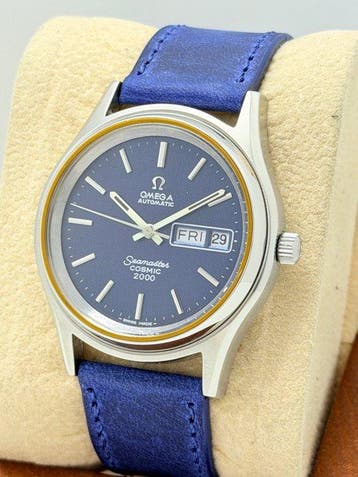 Omega - Cosmic 2000 Automatic Day/Date - Zonder minimumprijs, Sieraden, Tassen en Uiterlijk, Horloges | Heren, Nieuw