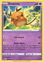 Dedenne 085/195 Reverse Holo Silver Tempest, Hobby en Vrije tijd, Verzamelkaartspellen | Pokémon, Ophalen of Verzenden, Nieuw