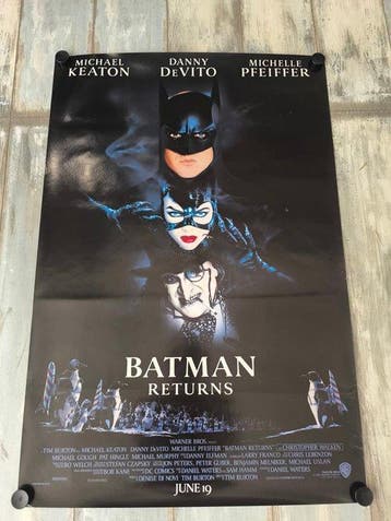Michael Keaton - Danny De Vito - Michelle Pfeifer - Batman, Nieuw