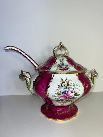 Keramis Boch - Tureen - Keramiek - Handgeschilderd