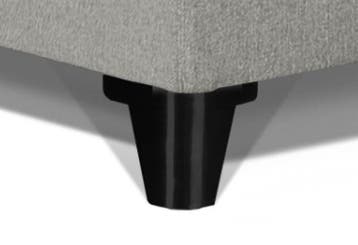 Caresse Halfronde poot zwart - 180x200/210, Huis en Inrichting, Nieuw