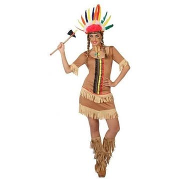 Indianen kostuum/jurkje Manipi voor dames - Indianen kleding, Kleding | Dames, Carnavalskleding en Feestkleding, Ophalen of Verzenden