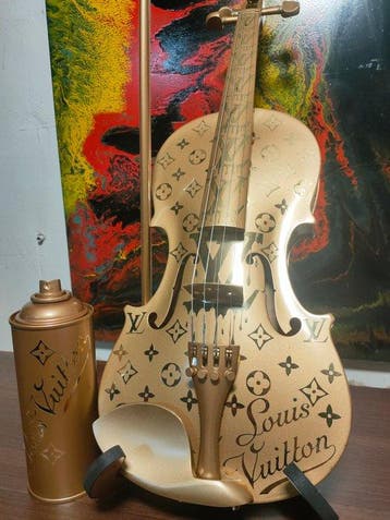 fp pop art - Louis vuitton Violon et Capsule 60cm Full Gold