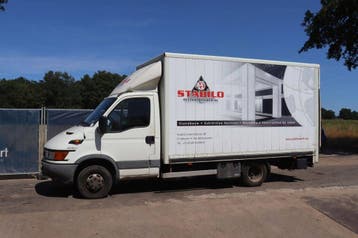 Veiling: Bakwagen Vrachtwagen Iveco 40C Diesel 116pk 2004, Iveco, Wit, BTW verrekenbaar, Handgeschakeld