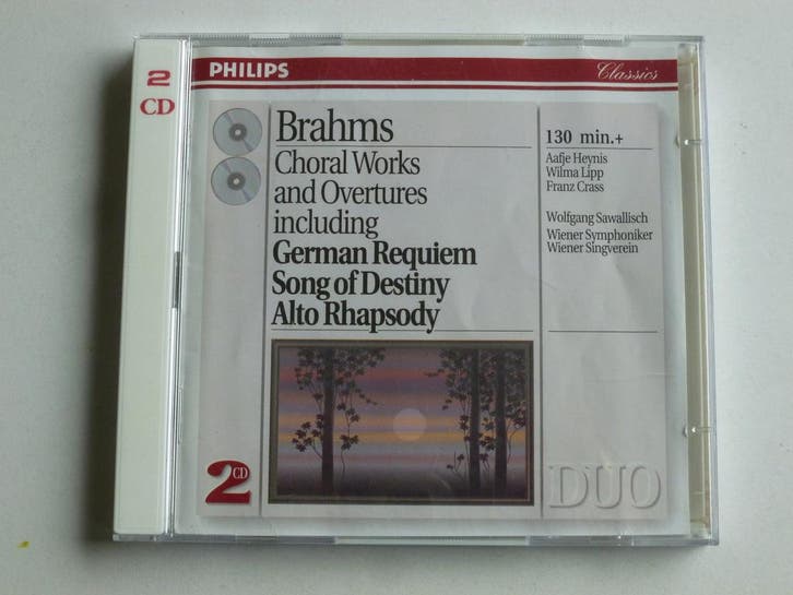 Brahms - Choral  Works / Aafje Heynis, Wolfgang Sawallisch (, Cd's en Dvd's, Cd's | Klassiek, Zo goed als nieuw, Ophalen of Verzenden