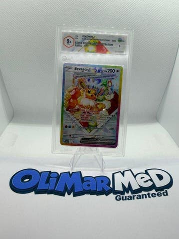 Pokémon - 1 Graded card - Eevee ITA 174 Promo card, Foil,, Nieuw