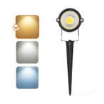 Tuinspot LED BLAKE 5W 3000K IP65 zwart, Ophalen of Verzenden, Nieuw