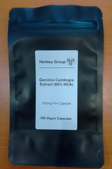 Garcinia Cambogia (60% HCA) - 100 Capsules a 325mg, Verzenden, Nieuw, Poeder of Drank