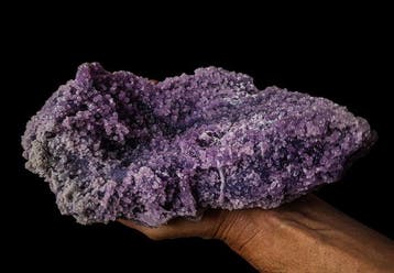 XXL HQ Druivenagaat Lavendel Kristalcluster Kristalcluster -