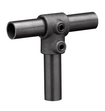 Buiskoppeling Kort T-stuk Onbehandeld Ø 42,4 mm Antraciet, Verzenden, Nieuw