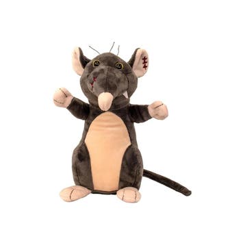 Suki Gifts pluche rat knuffel – grijs/bruin – 13 cm –, Verzenden, Nieuw