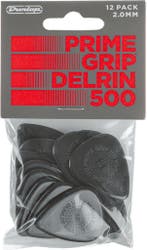 Jim Dunlop Prime Grip Delrin® 500 plectrum 2.00 mm 12-pack, Ophalen of Verzenden, Nieuw, Elektrische gitaar
