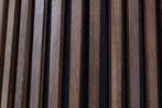 Ronde eettafel VALHALLA WOOD 120cm gerookt eiken kolomvoet -, Huis en Inrichting, Ophalen of Verzenden, Nieuw